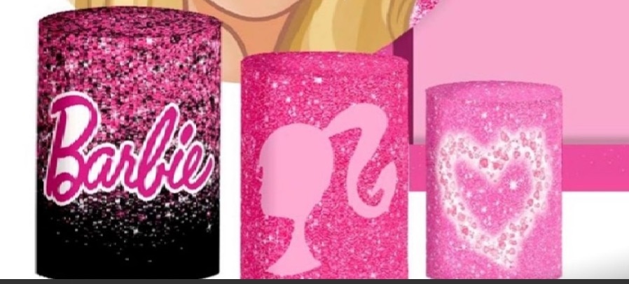 Capas Cilindro Barbie G S/ Cilindro - A casa do pegue e monte 