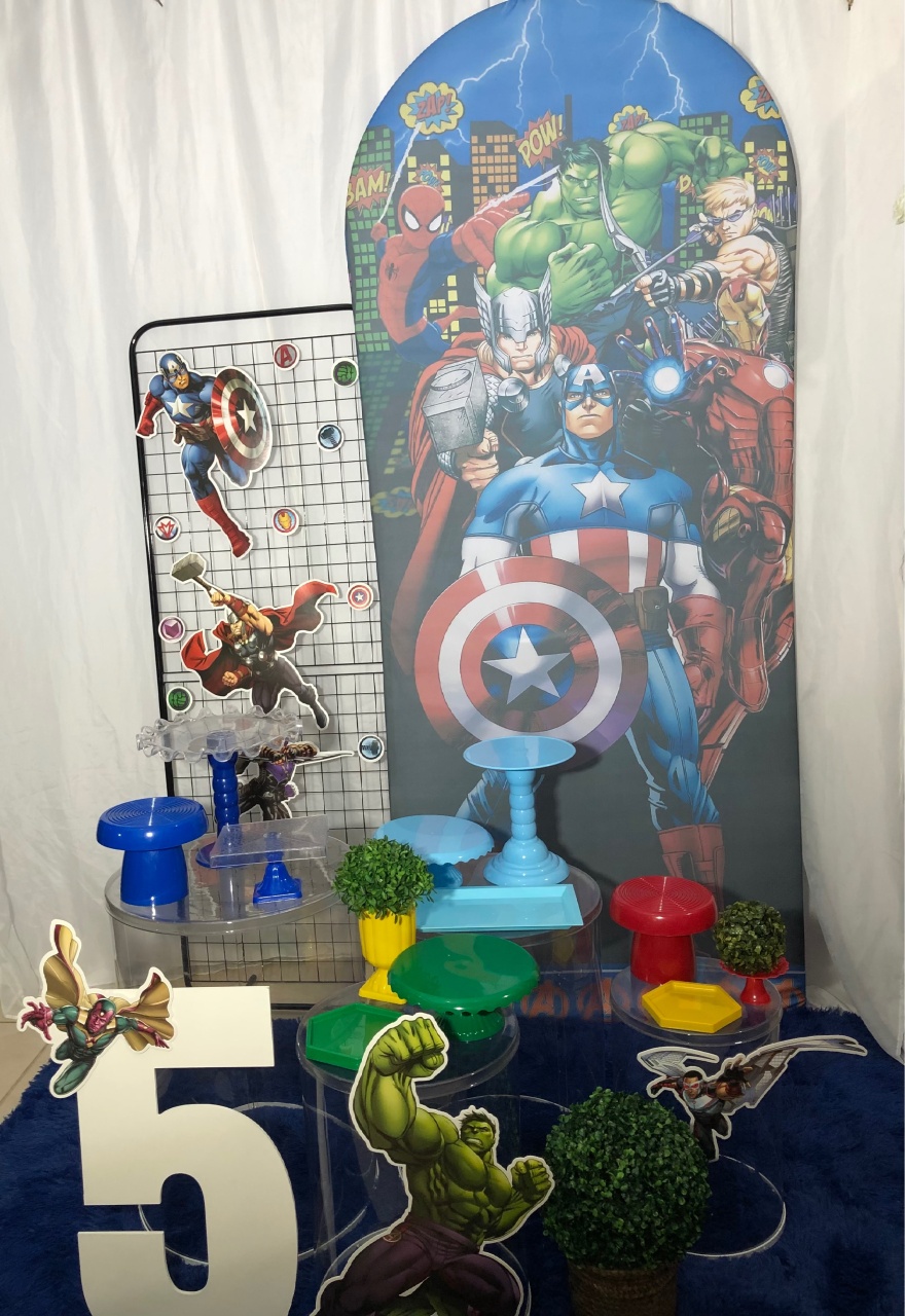 Os Vingadores   - A casa do pegue e monte 
