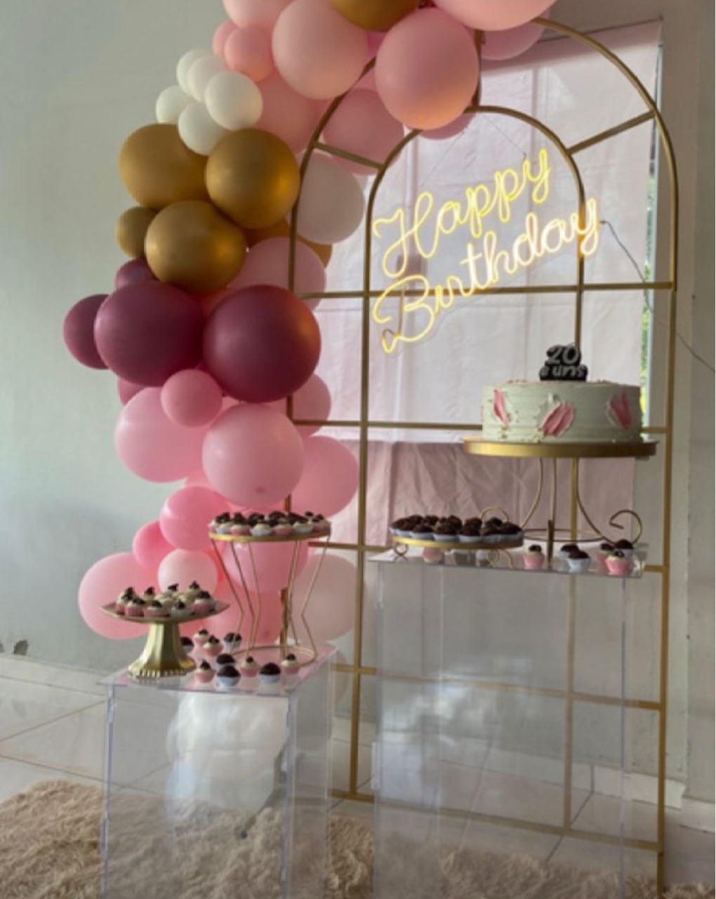 Aniversário 💕 - A casa do pegue e monte 