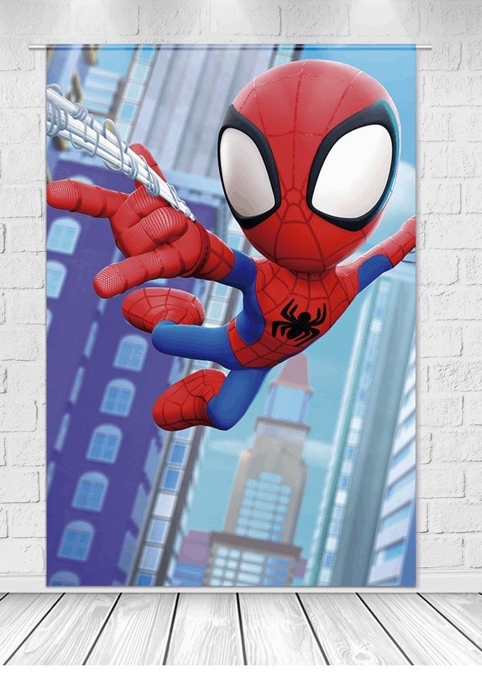 Capa Painel Homem Aranha C/ Armação Retangular    - A casa do pegue e monte 