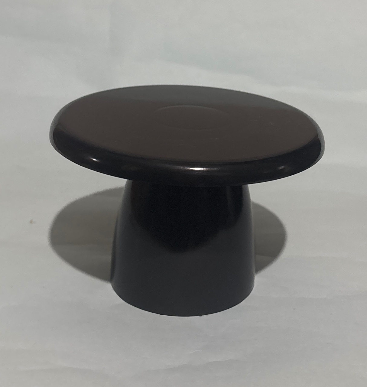 Porta Doce Preto Mini Cupcake Liso - A casa do pegue e monte 
