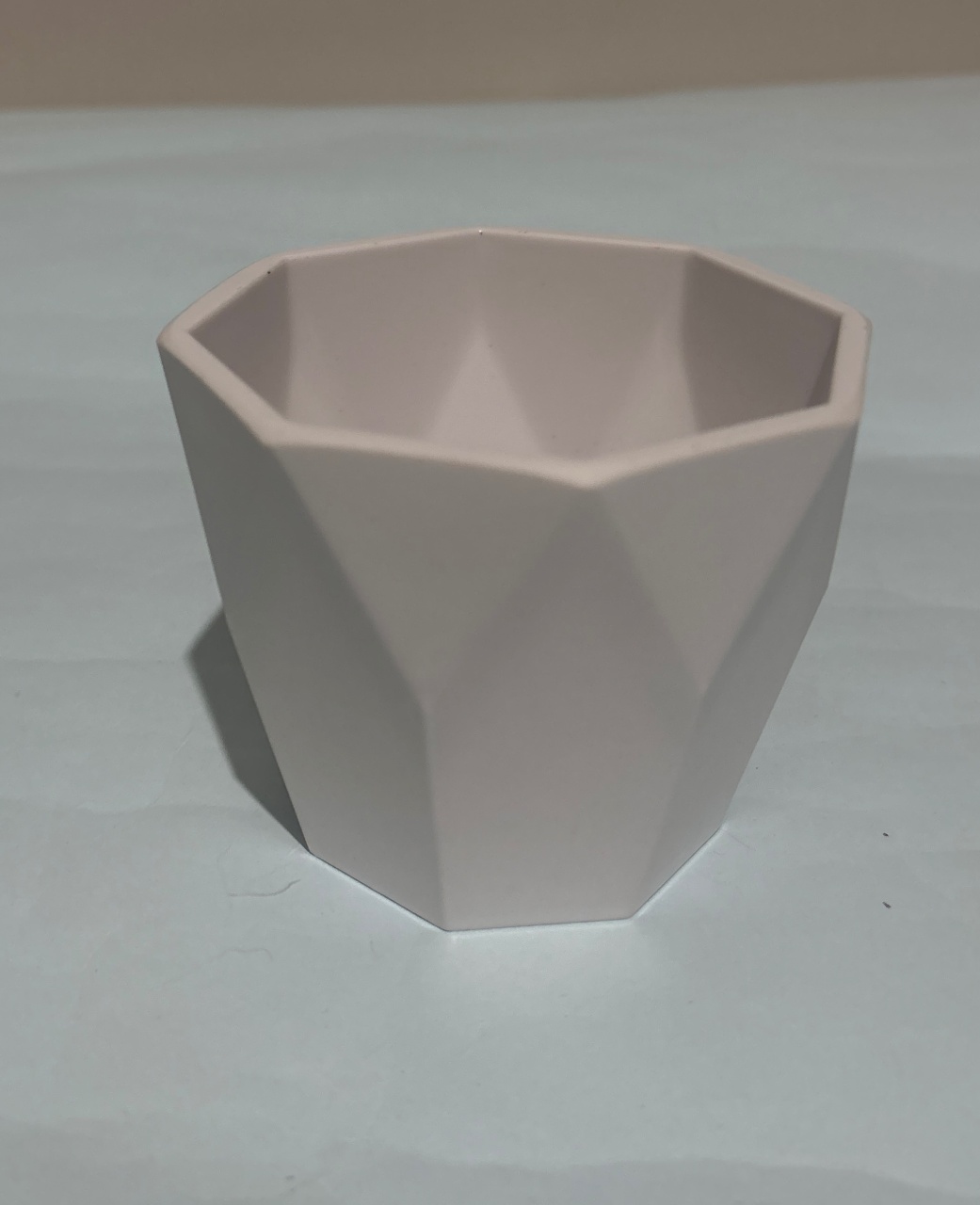 Vaso de Mesa Mini Branco C/ Arranjo       - A casa do pegue e monte 