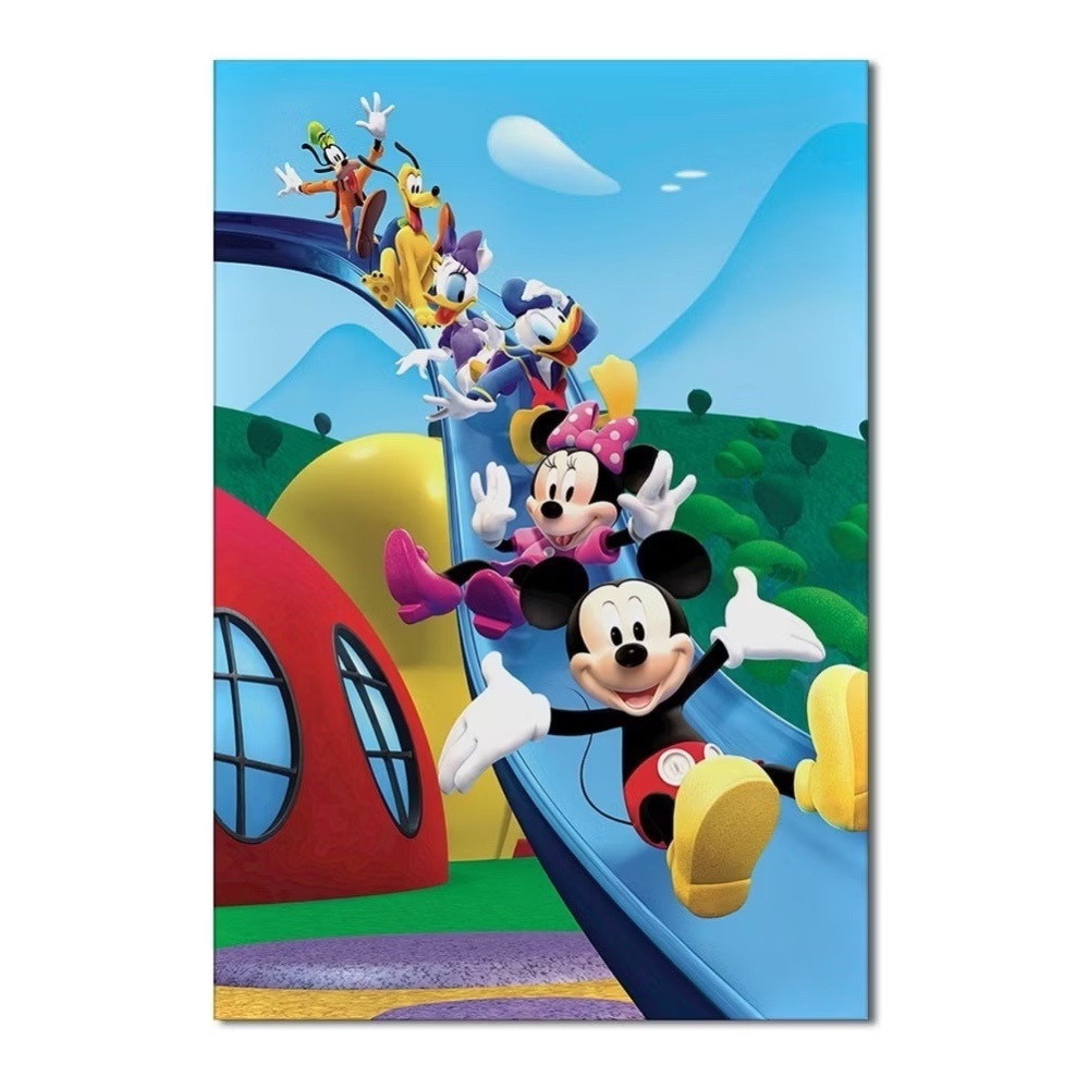 Capa Painel Turma Do Mickey E Minnie - A casa do pegue e monte 
