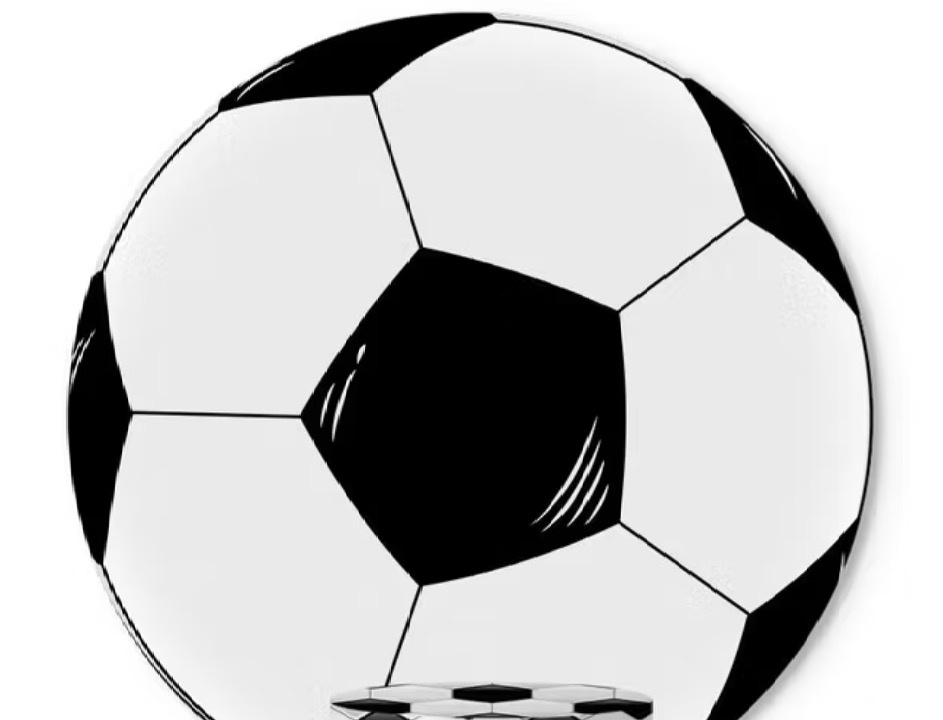 Capa Painel Futebol + Armação Redonda  - A casa do pegue e monte 