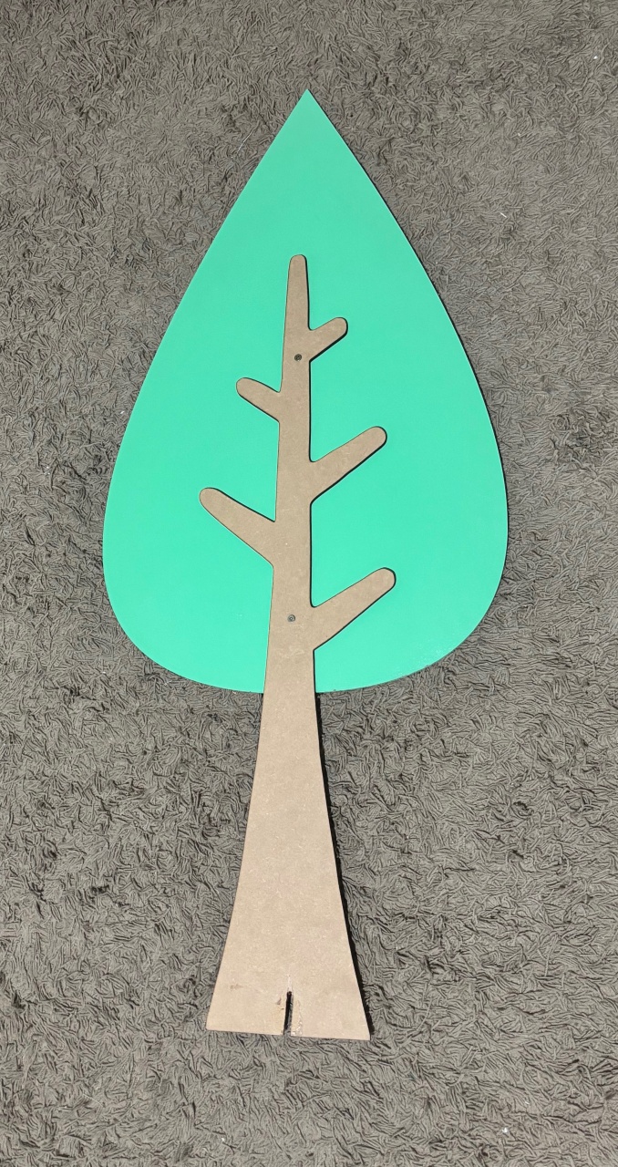 Árvore Em Mdf Grande ( Gota ) - A casa do pegue e monte 