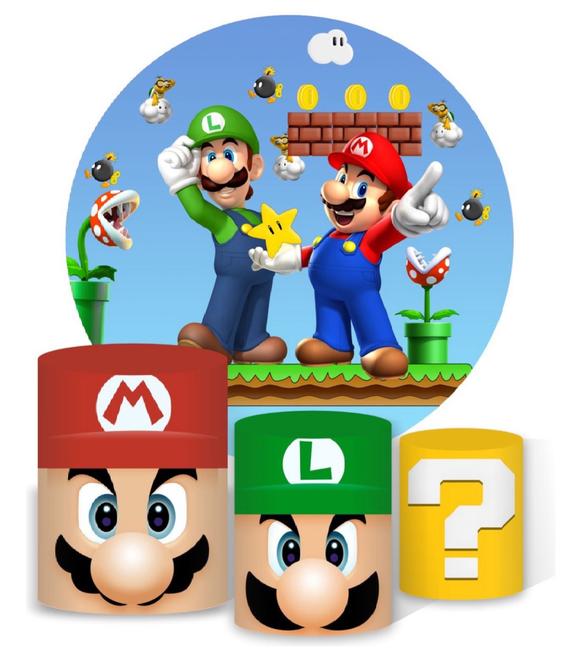 Super Mario - A casa do pegue e monte 