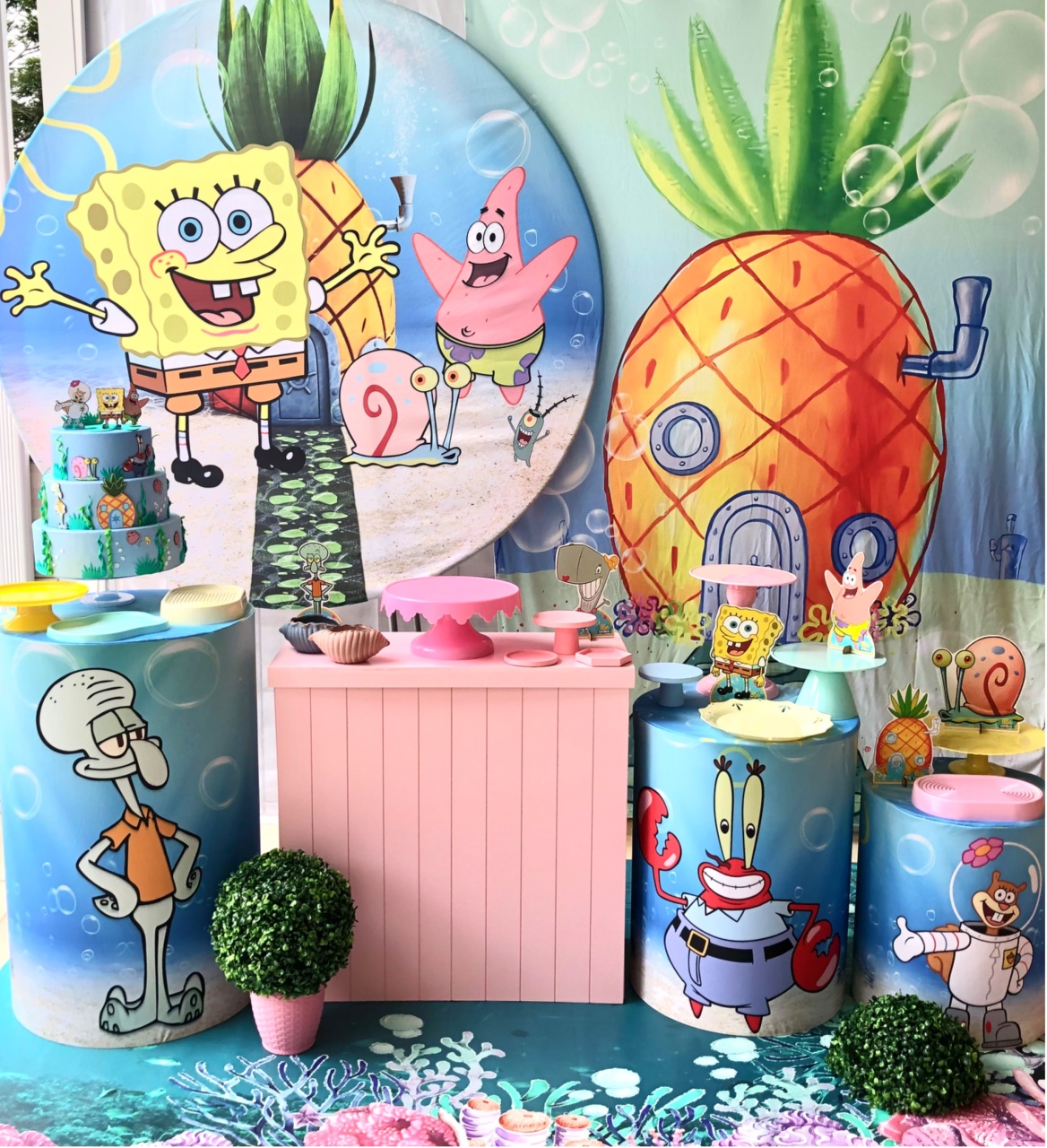 Bob Esponja…. - A casa do pegue e monte 