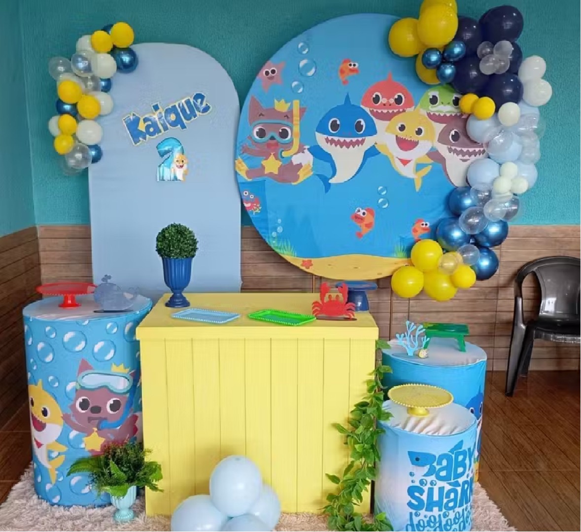 Baby Shark   - A casa do pegue e monte 
