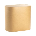 Cômoda Oval + Capa Madeira  Claro  - imagem 2