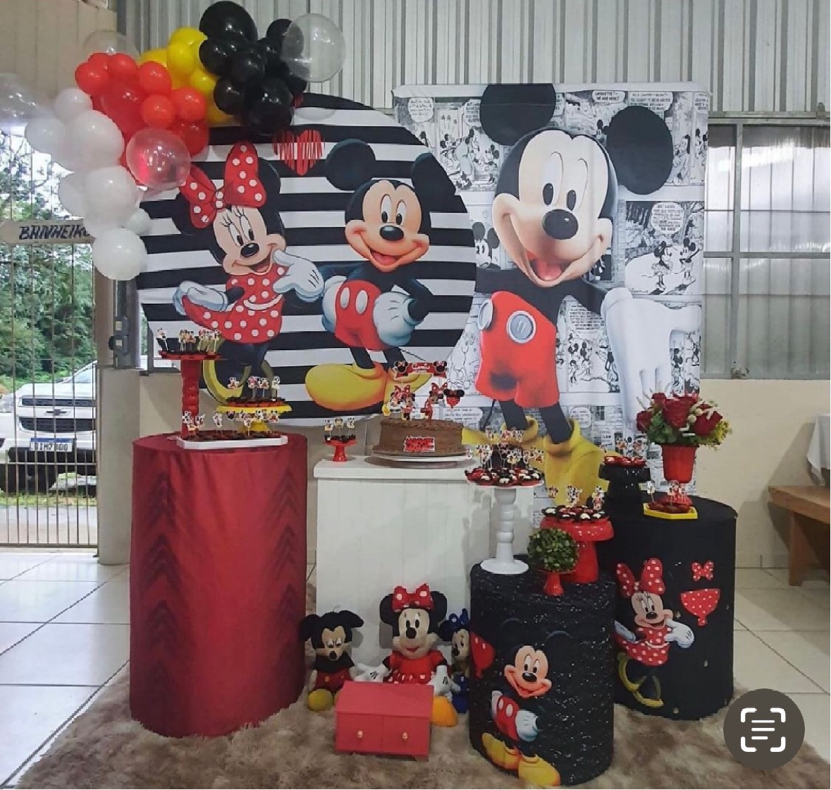 Minnie  E Mickey - A casa do pegue e monte 