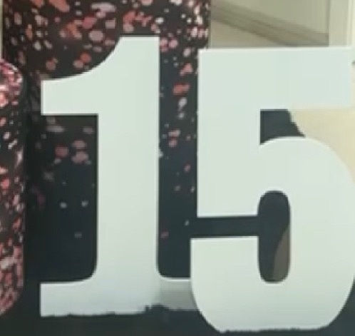 Numero 15 Em Mdf - A casa do pegue e monte 
