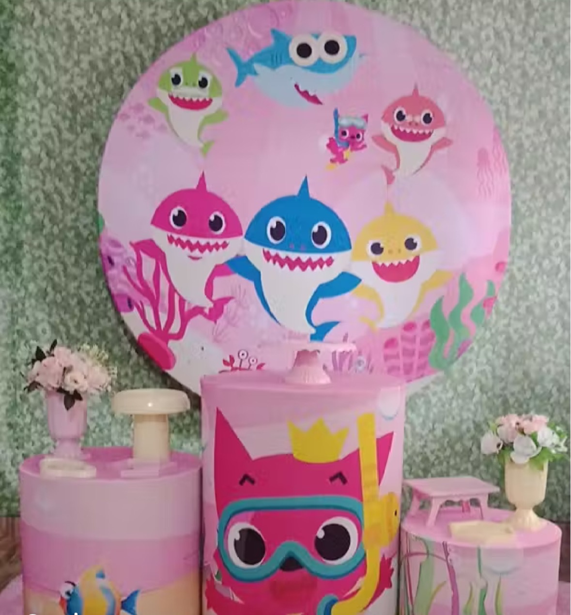 Baby Shark - A casa do pegue e monte 