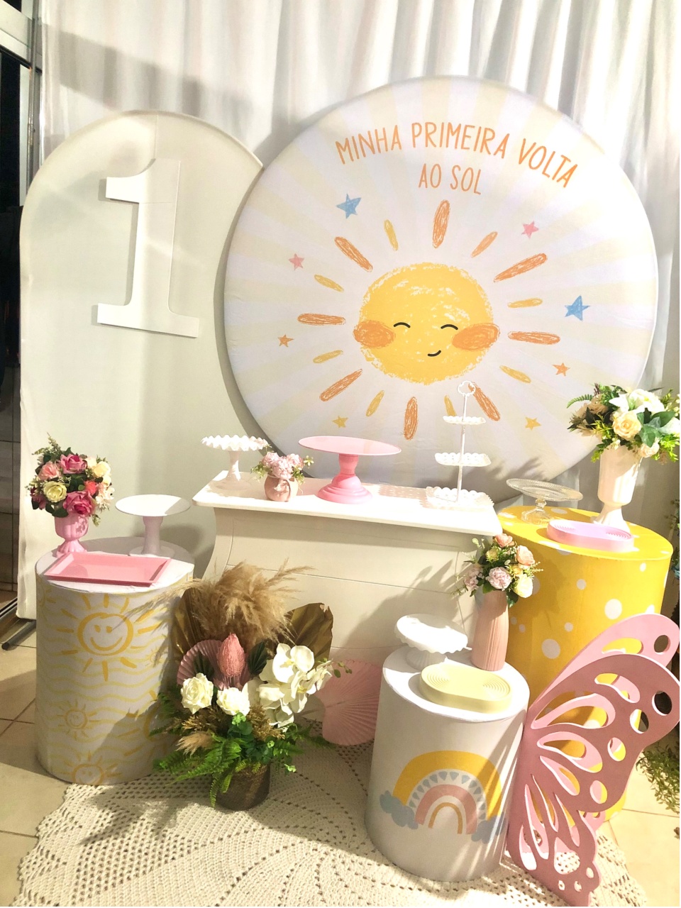 Minha Primeira Volta Ao Sol… - A casa do pegue e monte 