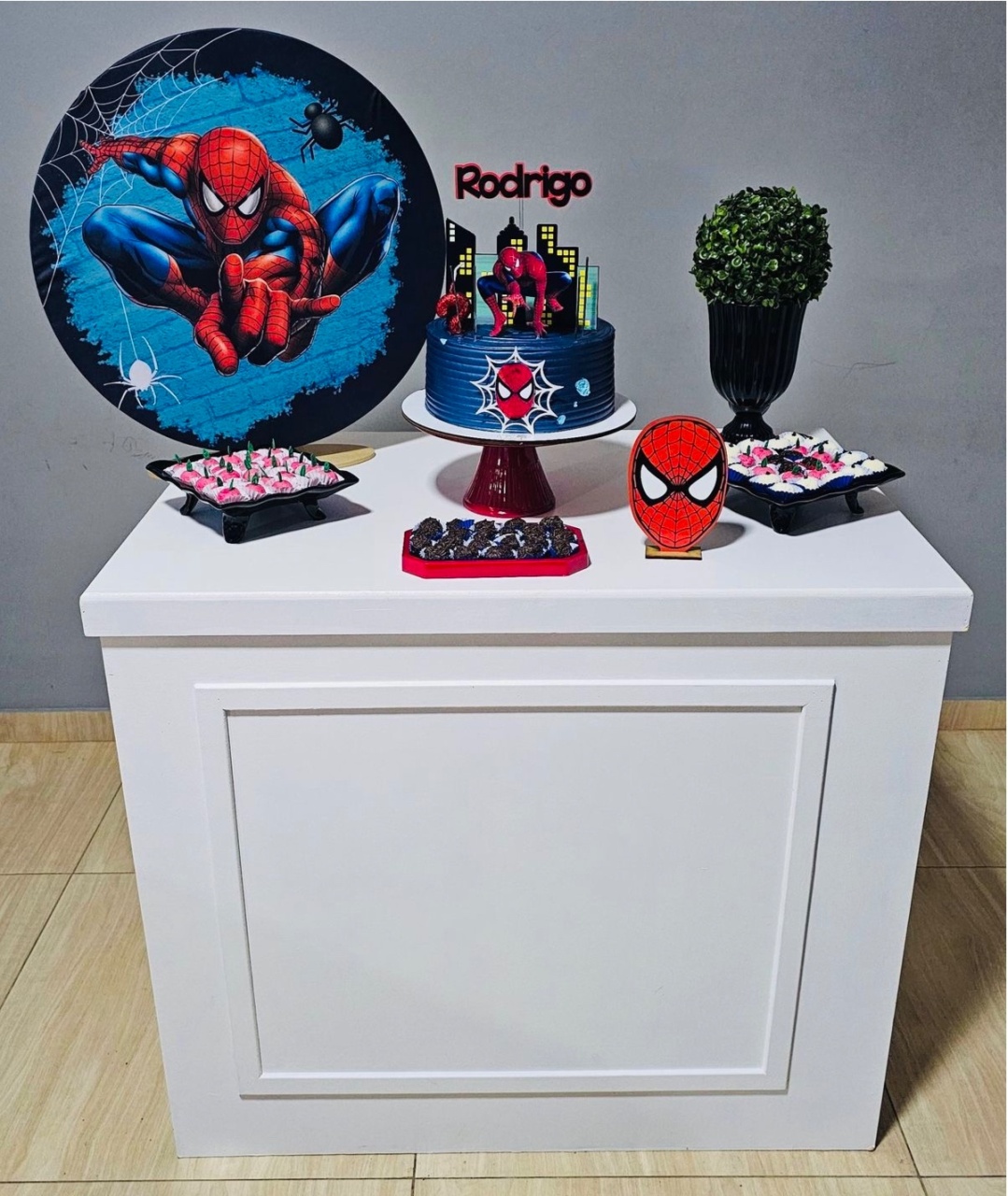 Homem-Aranha (Festa Na Mesa). - A casa do pegue e monte 