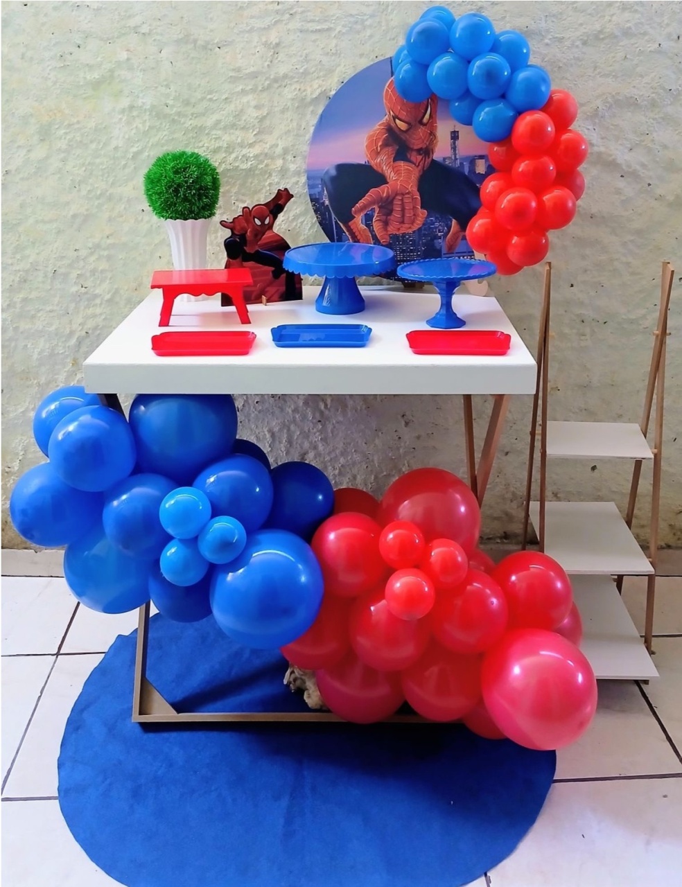 Homem-Aranha (Festa Na Mesa) - A casa do pegue e monte 