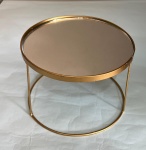 Porta Doces de Ferro Dourado Redondo Médio  - imagem 2