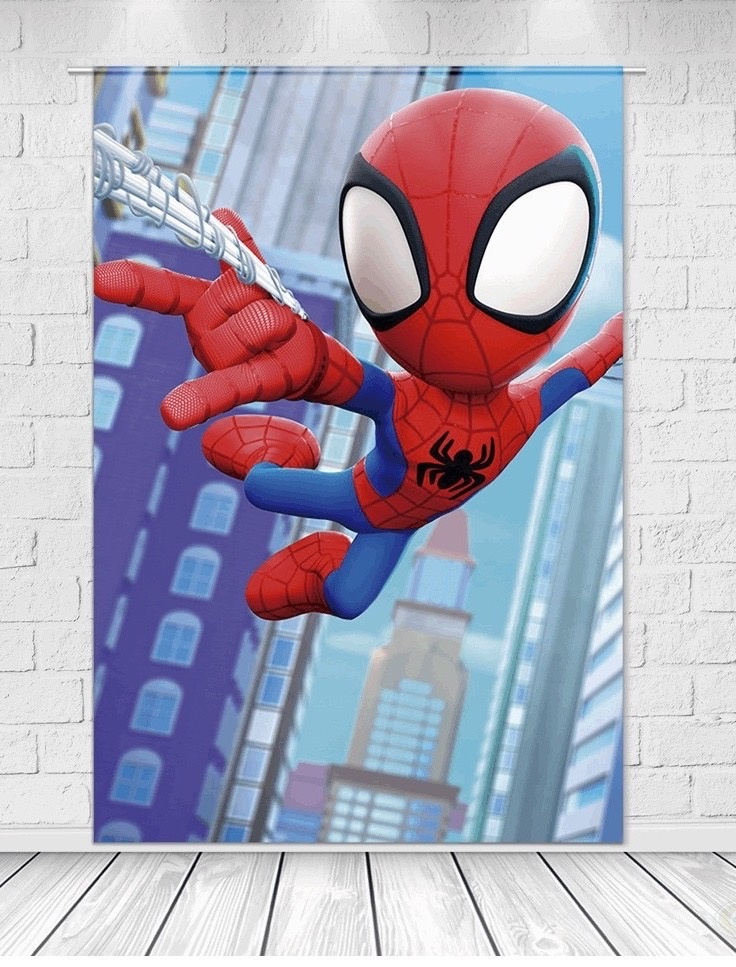 Capa Painel Homem Aranha S/ Armação Retangular    - A casa do pegue e monte 