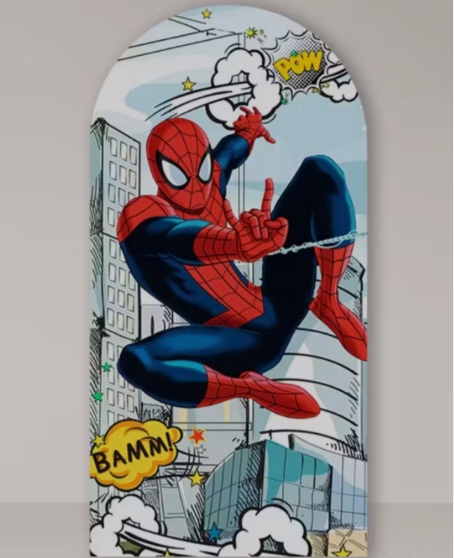 Capa Painel Homem Aranha . - A casa do pegue e monte 