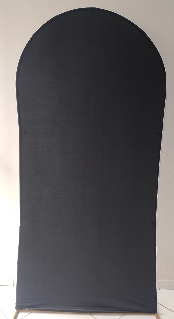 Capa Painel Romano Preto  - Lana Festas 