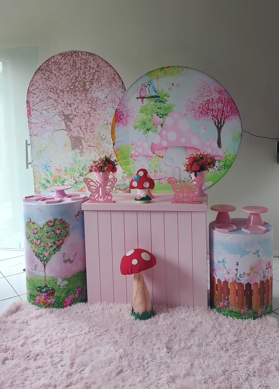 Kit Jardim 1 Prata - Lana Festas 