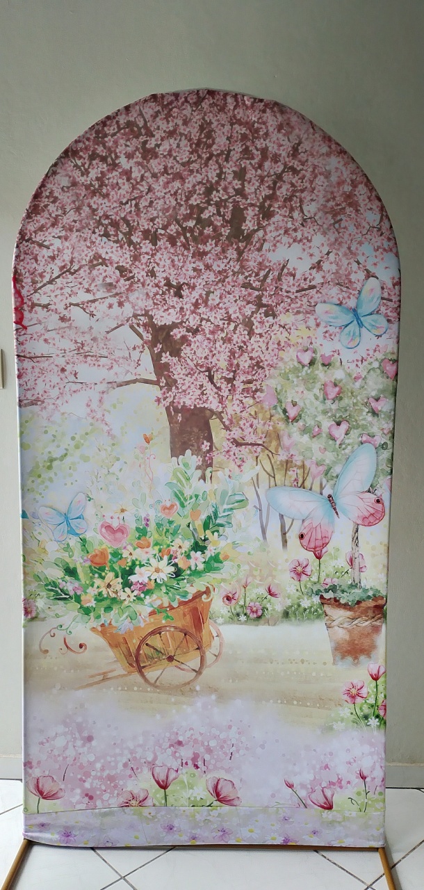 Capa Painel Romano Jardim  - Lana Festas 