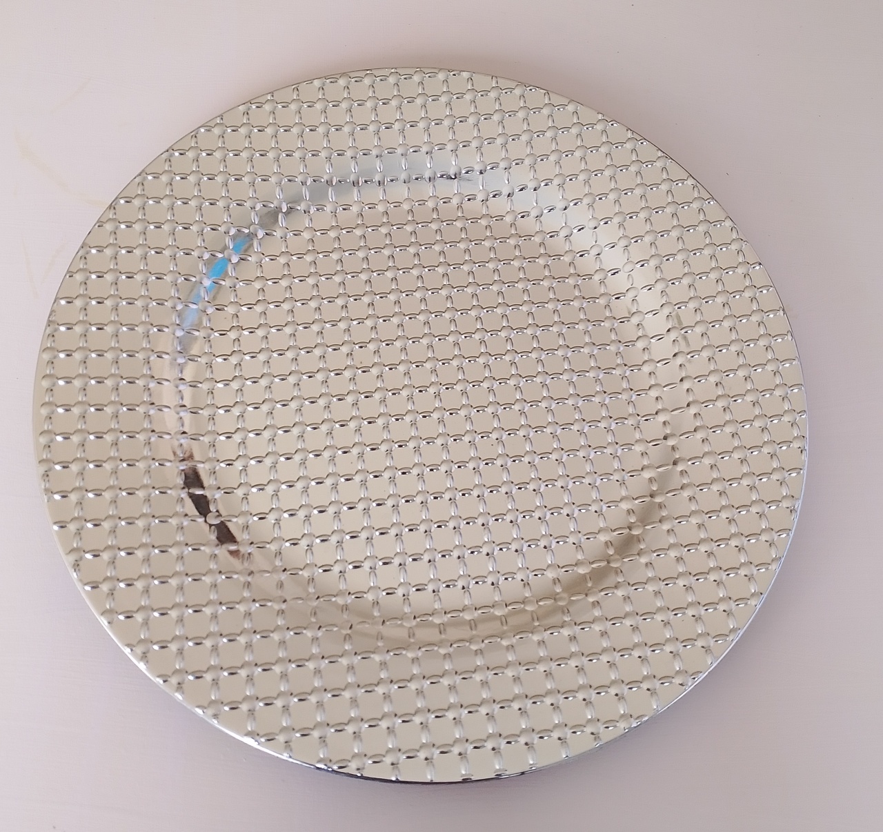 Boleira Prateada Baixa 25 Cm - Lana Festas 