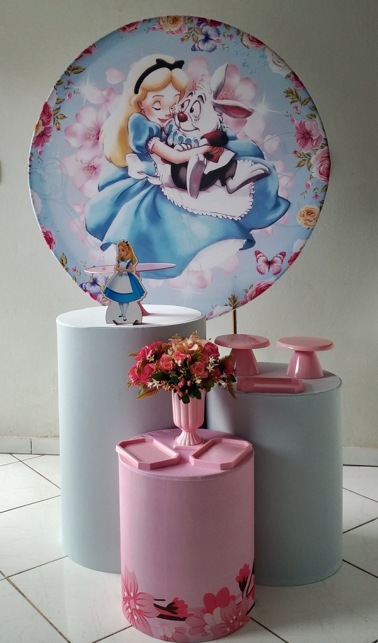Kit Alice Bronze - Lana Festas 