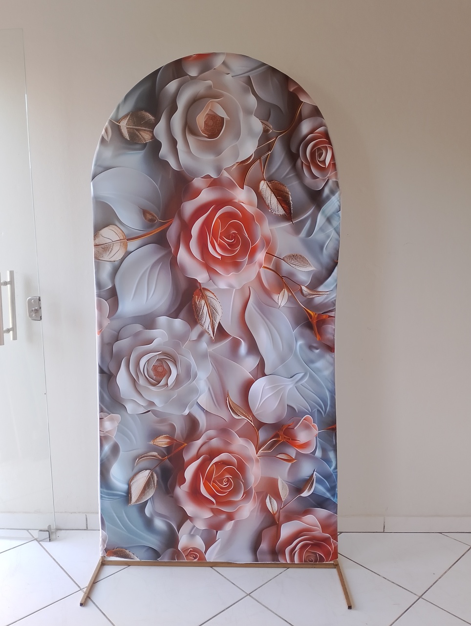 Capa Painel Romano Flores 2 - Lana Festas 