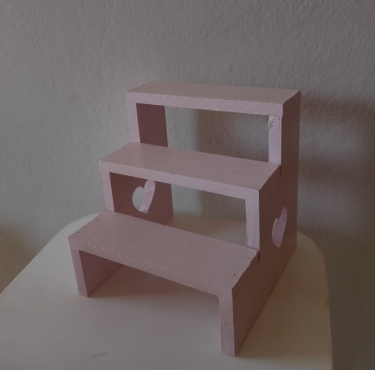 Porta Docinhos Escadinha Rosa Bebê  - Lana Festas 