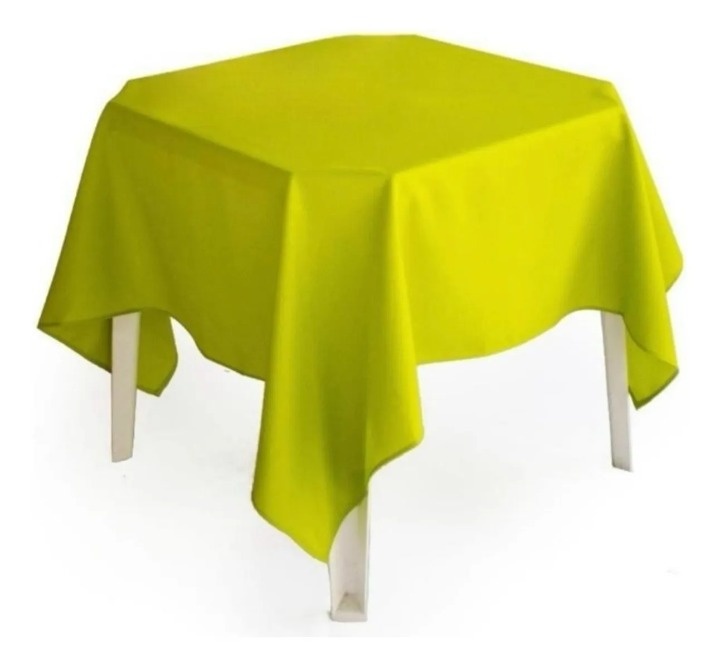 Forro de Mesa Verde Limão 1,20×1,80 - Lana Festas 