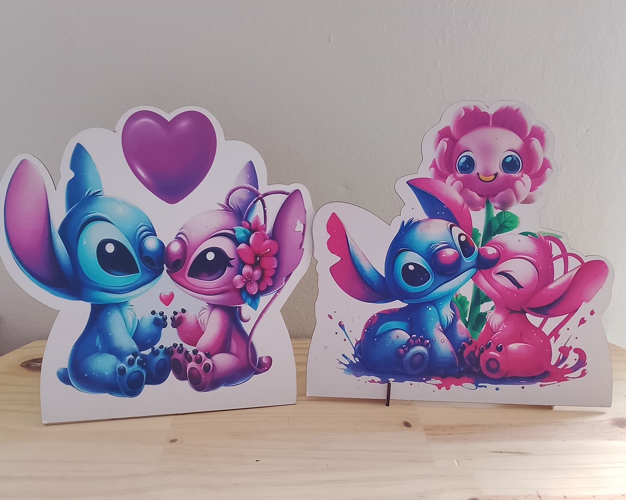 Kit 2 Display Stitch & Angel  - Lana Festas 