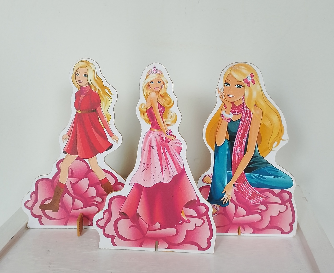 Kit 3 Display Barbie  - Lana Festas 