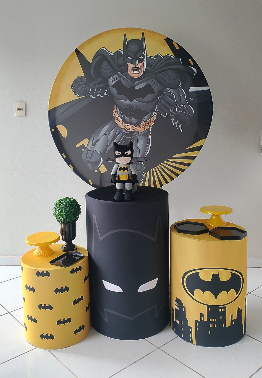 Kit Batman Bronze - Lana Festas 