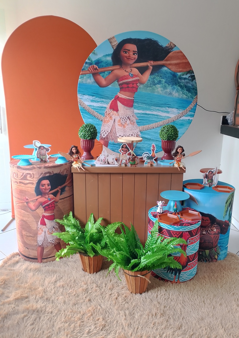 Kit Moana Ouro - Lana Festas 