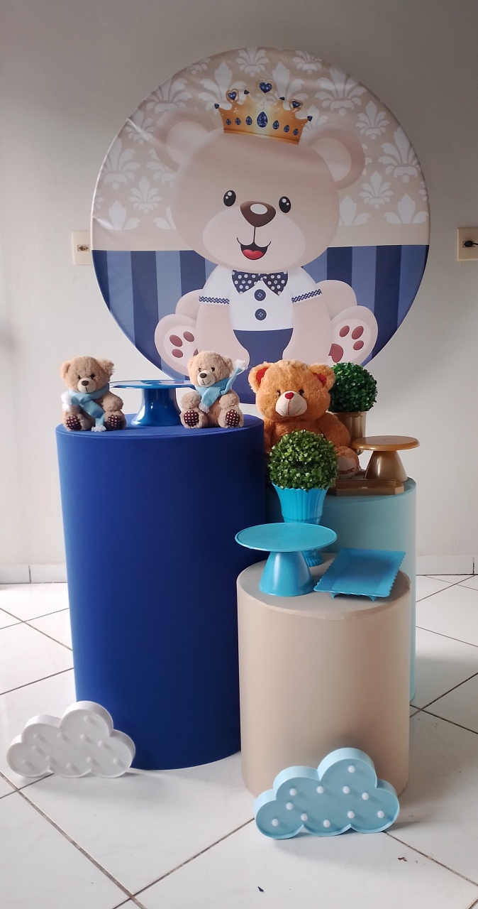 Chá de Bebê Azul - Lana Festas 