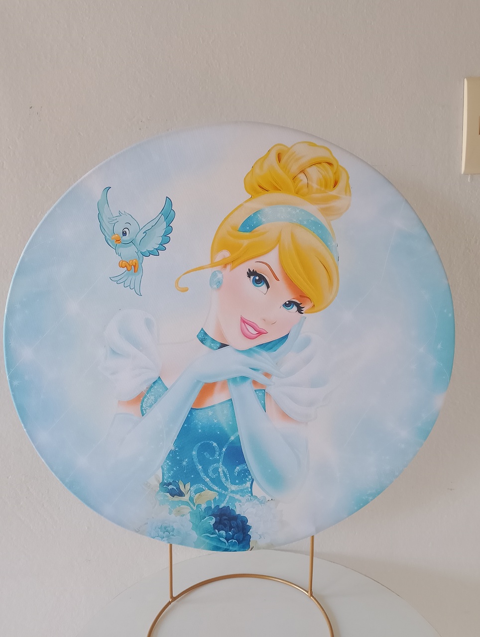 Capa Mini Painel Cinderla - Lana Festas 