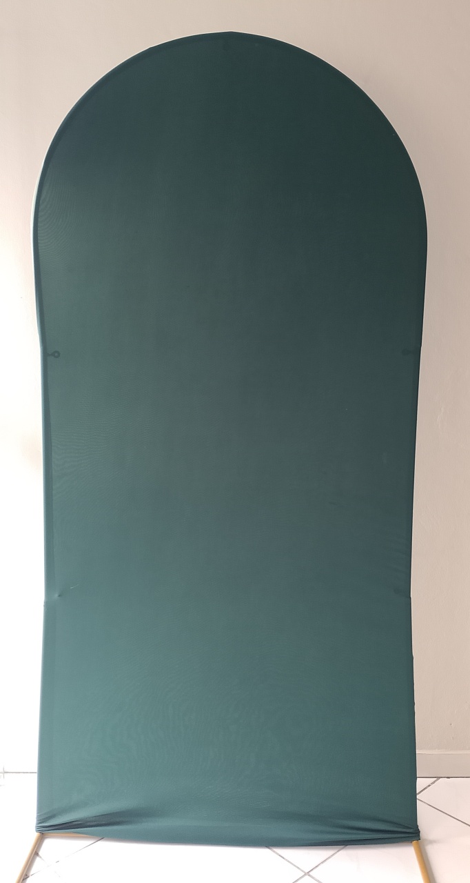 Capa Painel Romano Verde Escuro  - Lana Festas 
