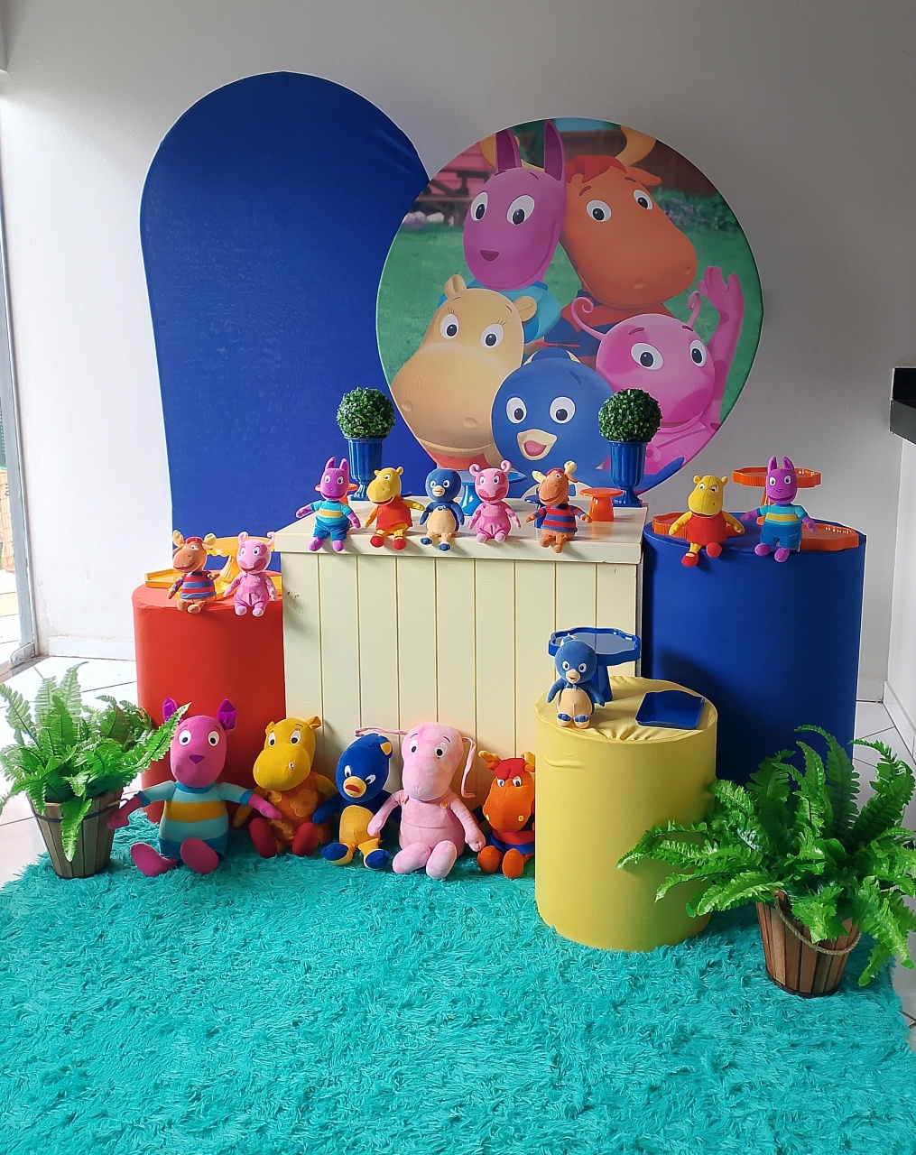 Kit Backyardigans Ouro 1 - Lana Festas 