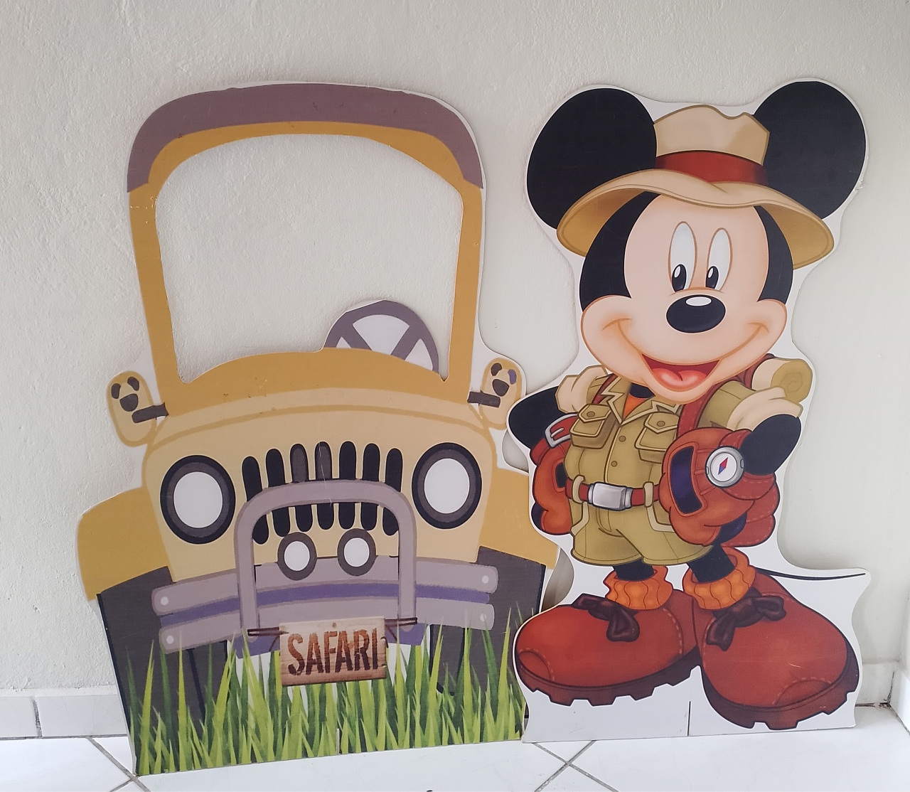 Kit Display Mickey Safari  - Lana Festas 