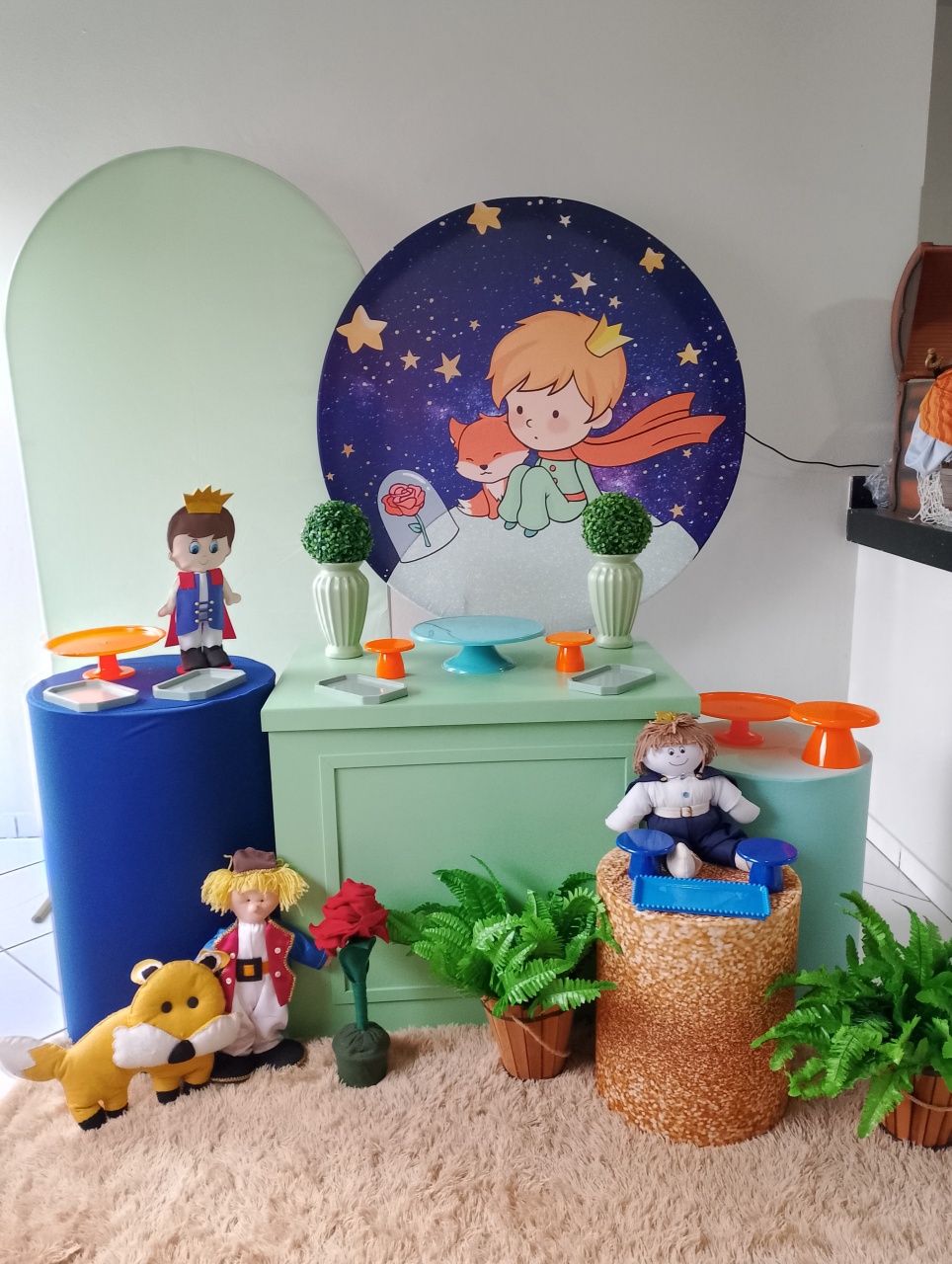 Kit Pequeno Príncipe Ouro 2 - Lana Festas 