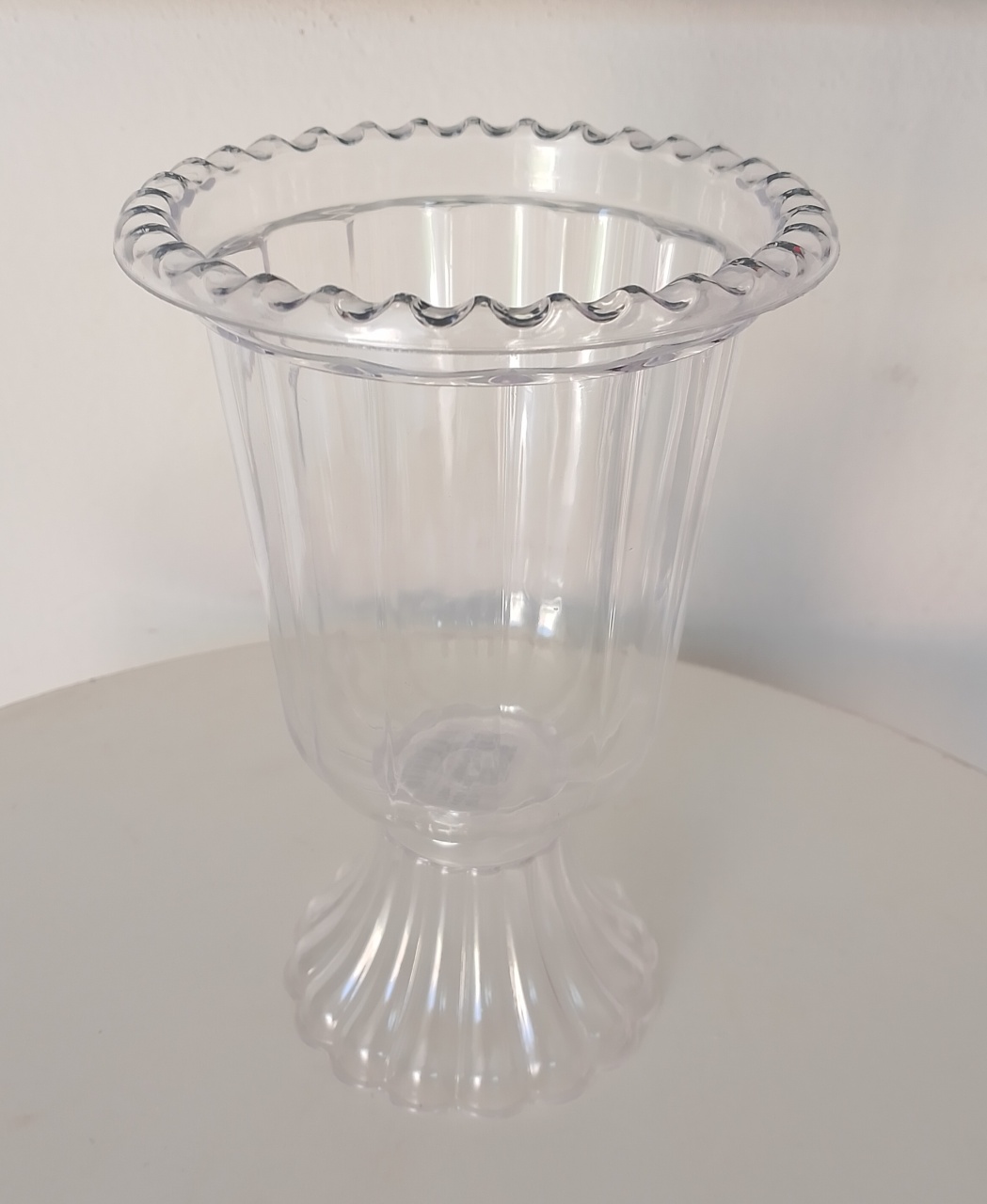 Vaso Ondinha Transparente  - Lana Festas 