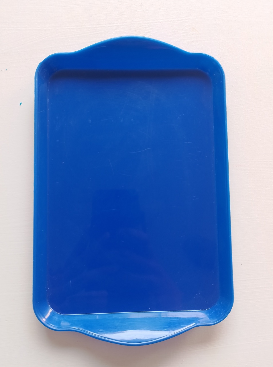Bandeja Azul Escuro Retangular Baixa - Lana Festas 