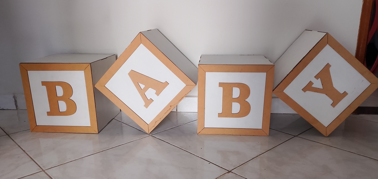 Kit Cubo Baby G - Lana Festas 
