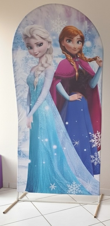 Capa Painel Romano Frozen  - Lana Festas 
