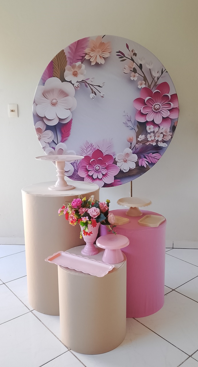 Kit Adulto Flores Bronze - Lana Festas 
