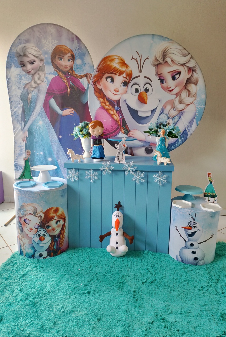 Kit Frozen Prata - Lana Festas 