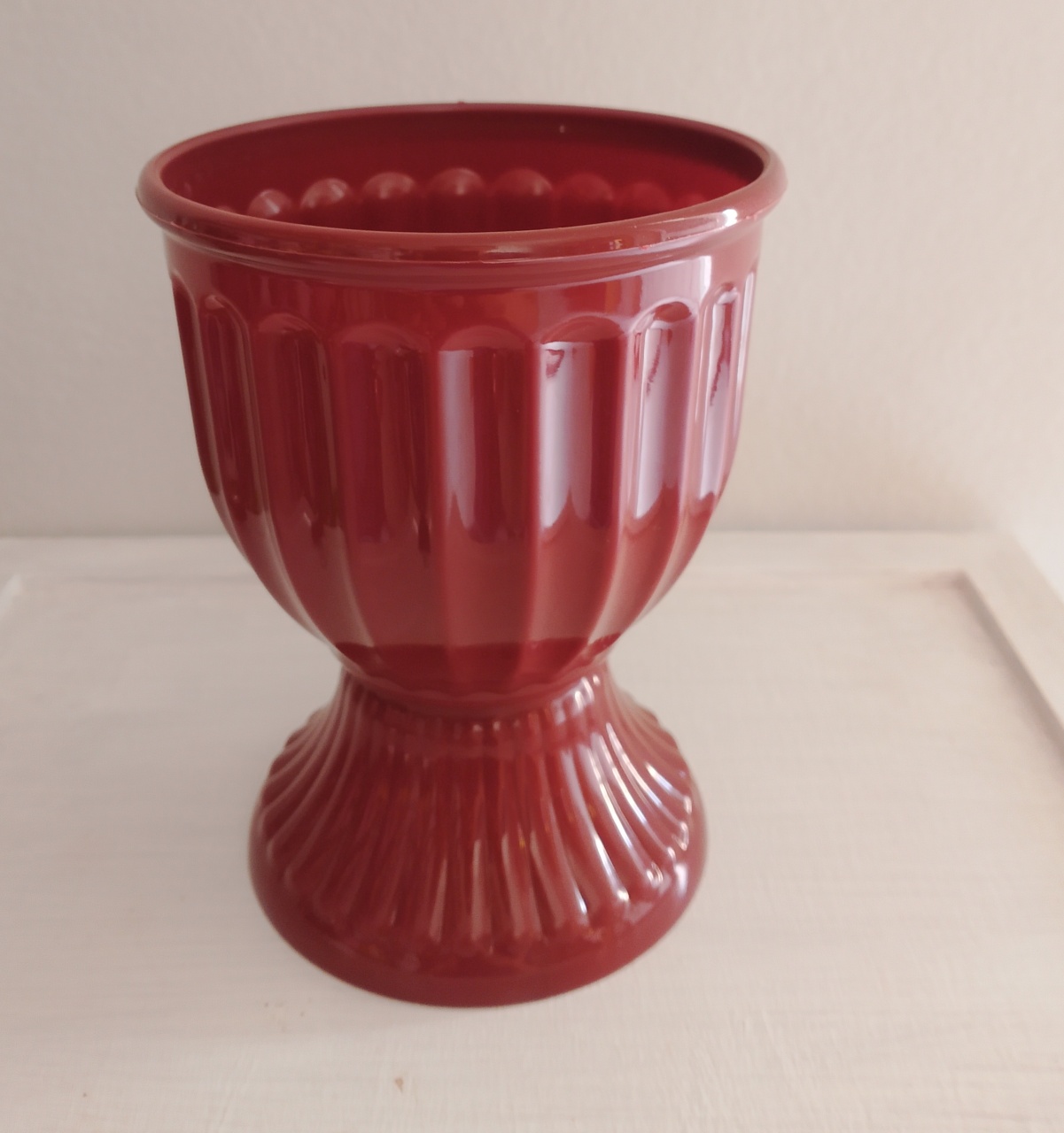 Vaso Romano Vermelho Cereja - Lana Festas 