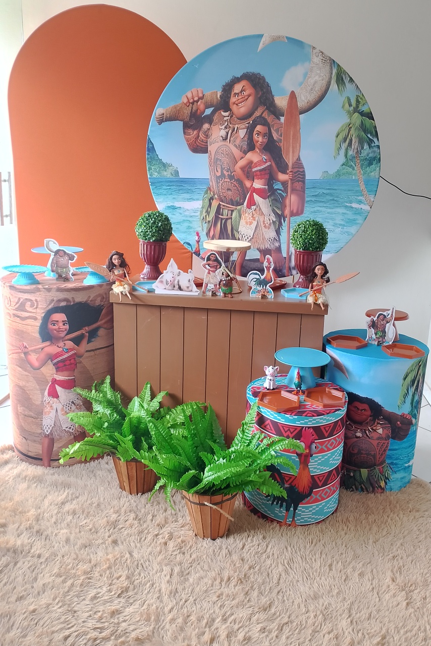 Kit Moana & Maui Ouro - Lana Festas 