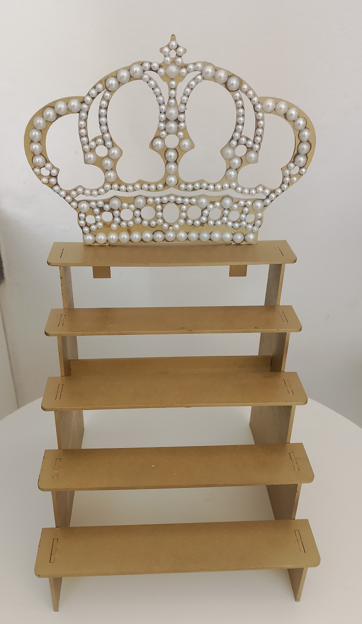 Porta Docinhos Coroa - Lana Festas 