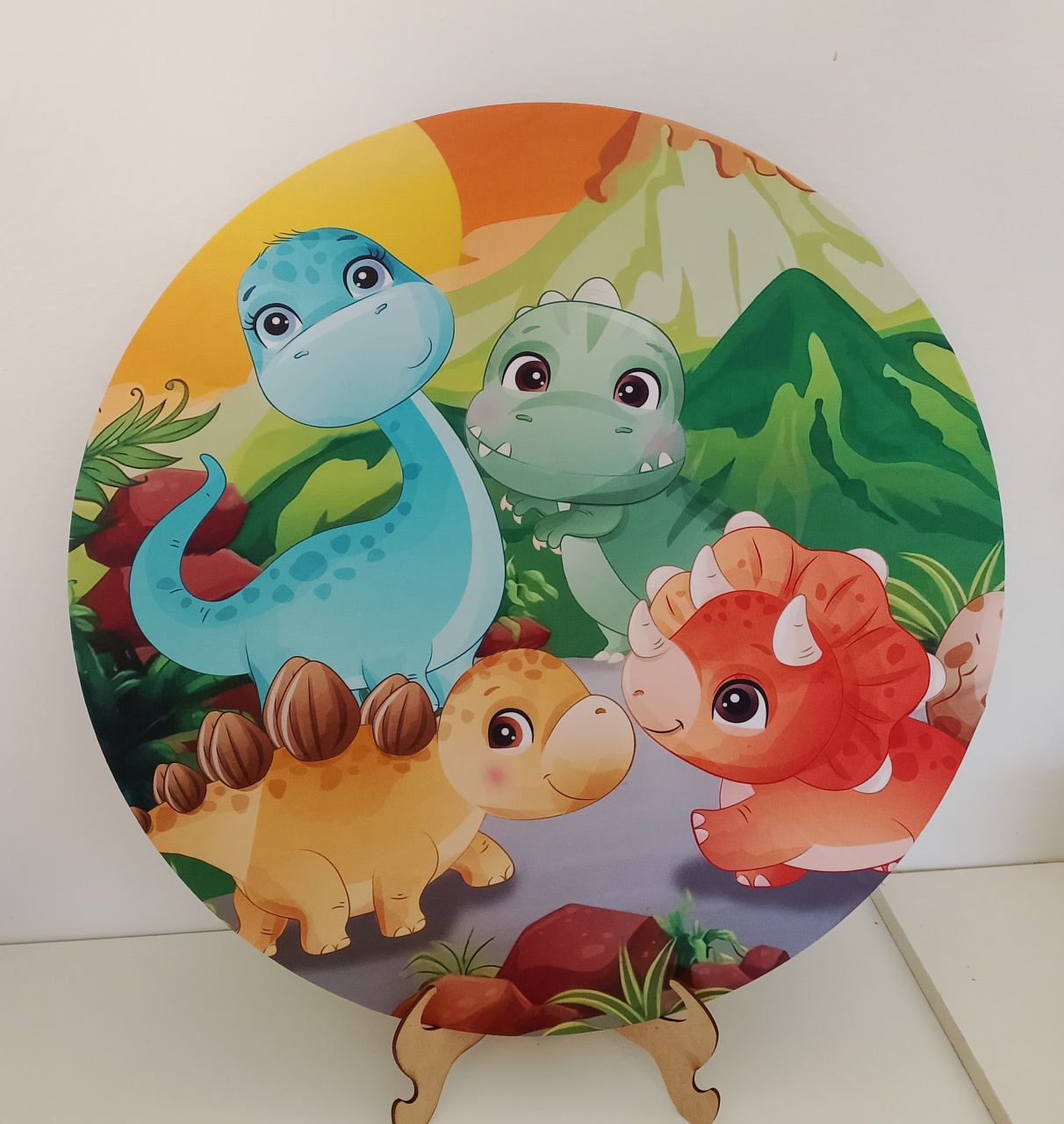 Capa Mini Painel Baby Dino  - Lana Festas 